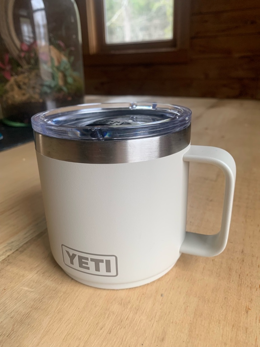 Yeti rambler mug cape taupe color